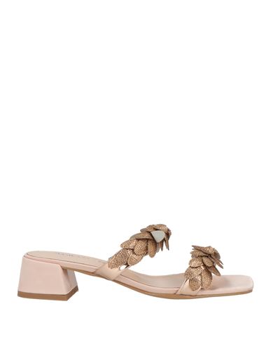 Mameana Woman Sandals Bronze Size 8 Textile Fibers