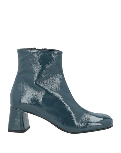 Zinda Woman Ankle Boots Deep Teal Size 8 Leather