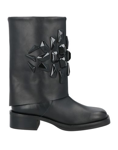 Ras Woman Ankle Boots Black Size 7 Leather