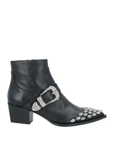 Ras Woman Ankle Boots Black Size 8 Leather