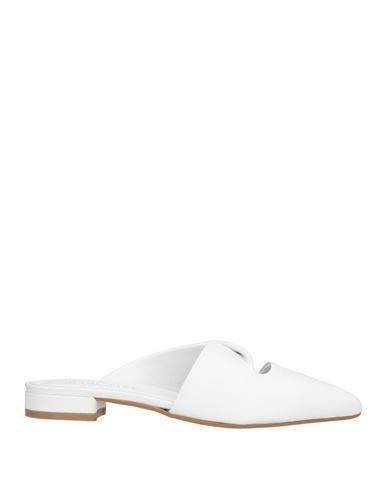 Essential L.a.b. Essential L. A.b. Woman Mules & Clogs White Size 7 Leather