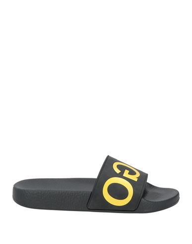 Hugo Boss Hugo Woman Sandals Black Size 6 Plastic
