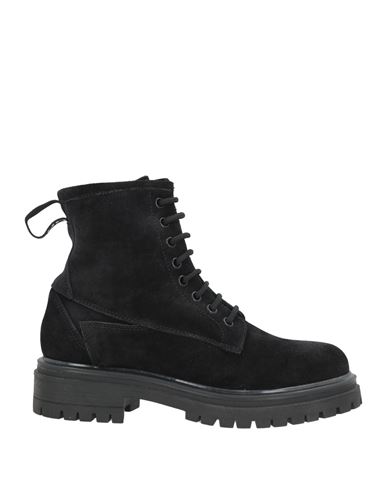 Hugo Boss Hugo Woman Ankle Boots Black Size 7 Leather