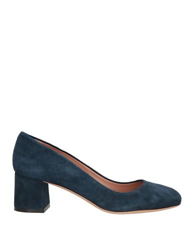 Hugo Boss Hugo Woman Pumps Navy Size 7 Leather In Blue