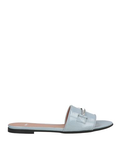 Hugo Boss Boss  Woman Sandals Sky Blue Size 6 Leather