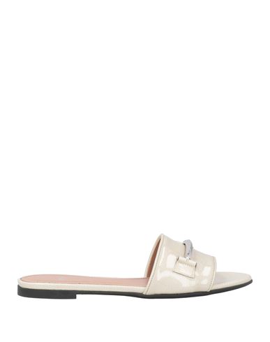 Hugo Boss Boss  Woman Sandals Ivory Size 6 Leather