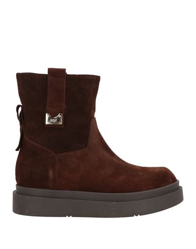 Ovyè Ovyé Woman Ankle Boots Chocolate Brown Size 9 Leather