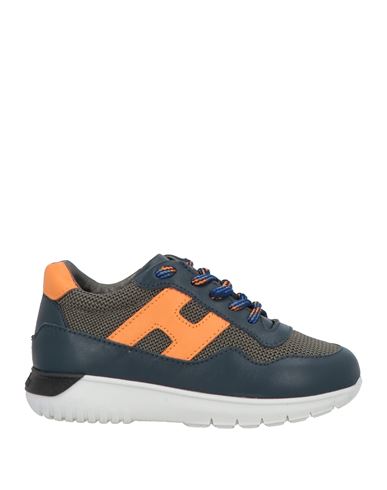 Hogan Babies'  Junior Toddler Boy Sneakers Navy Size 10c Textile Fibers, Leather In Multi