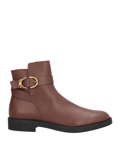 Tod's Woman Ankle Boots Brown Size 8 Leather