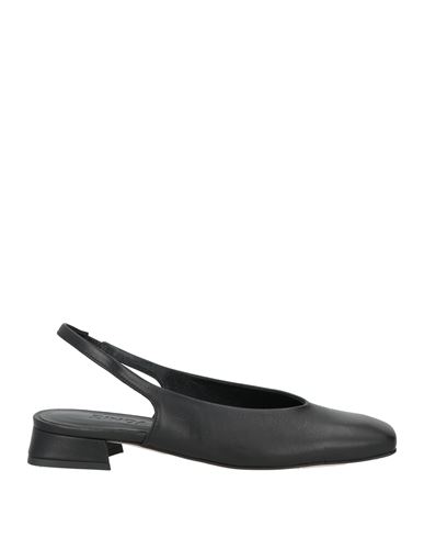 Zinda Woman Ballet Flats Black Size 8 Leather
