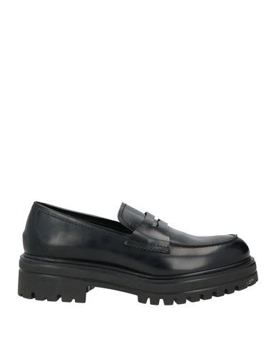 Guglielmo Rotta Woman Loafers Black Size 8 Leather