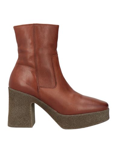 Creative Woman Ankle Boots Tan Size 10 Leather