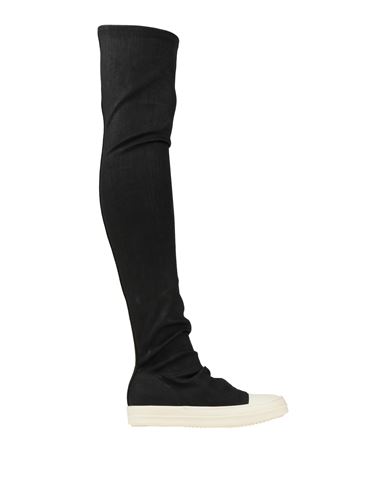 Rick Owens Drkshdw Drkshdw By Rick Owens Woman Boot Black Size 8 Textile Fibers In Black