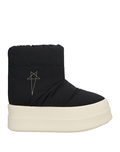 Rick Owens Drkshdw Drkshdw By Rick Owens Woman Ankle Boots Black Size 8 Textile Fibers In Black