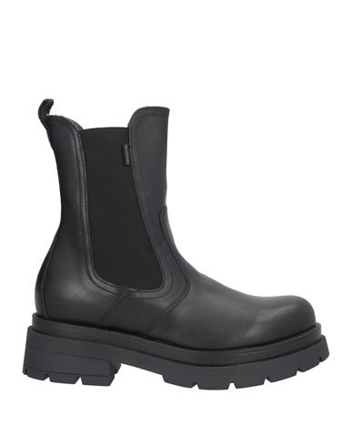 Nero Giardini Woman Ankle Boots Black Size 5 Leather In Black