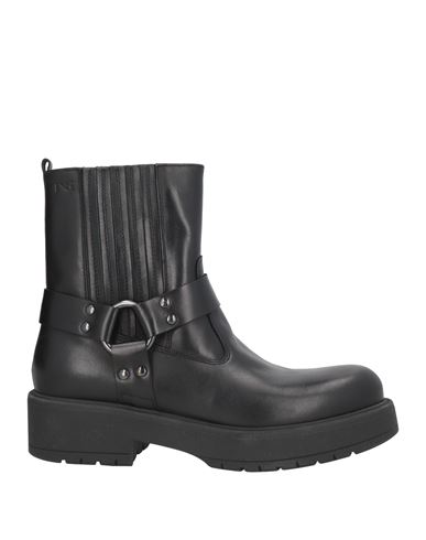 Nero Giardini Woman Ankle Boots Black Size 6 Leather