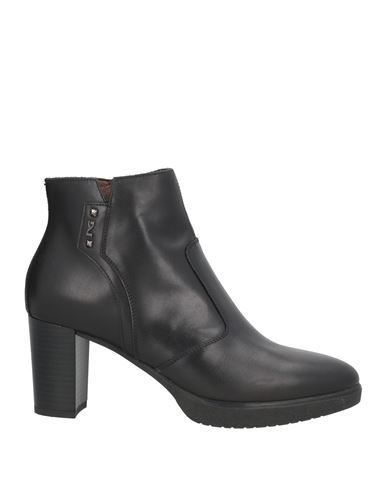 Nero Giardini Woman Ankle Boots Black Size 10 Leather