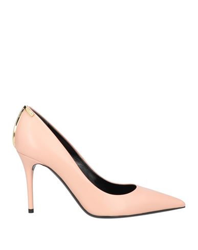 Tom Ford Woman Pumps Pink Size 8 Leather In Multi