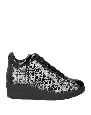 Agile By Rucoline Woman Sneakers Black Size 5 Textile Fibers In Black