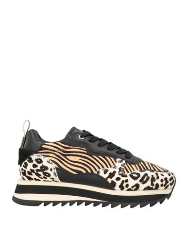 Apepazza Sport Woman Sneakers Black Size 6 Leather