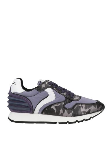 Voile Blanche Woman Sneakers Lilac Size 7 Goat Skin, Textile Fibers In Multi