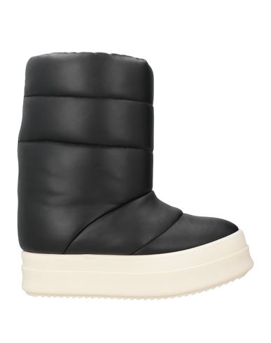 Rick Owens Man Boot Black Size 8 Leather In Black