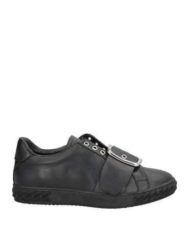 Casadei Woman Sneakers Black Size 7 Leather In Black