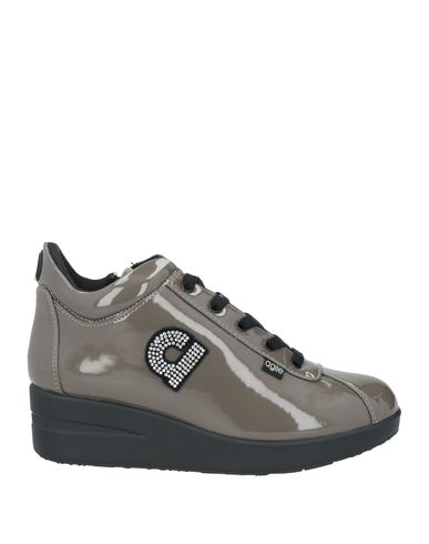 Agile By Rucoline Woman Sneakers Grey Size 7 Polyurethane In Gray