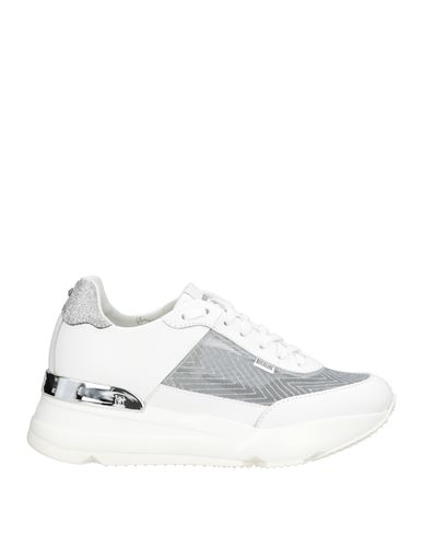 Rucoline Woman Sneakers White Size 7 Calfskin, Polyamide, Polystyrene In White