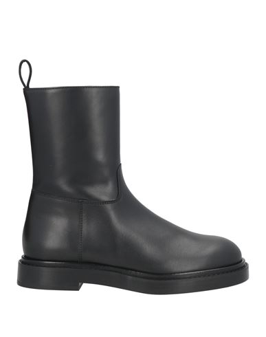 Fabiana Filippi Woman Ankle Boots Black Size 8 Leather In Black