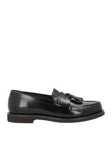 Brunello Cucinelli Woman Loafers Black Size 8 Leather