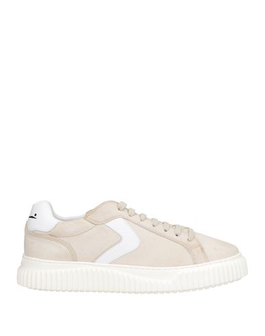Voile Blanche Woman Sneakers Light Grey Size 11 Goat Skin In Neutral
