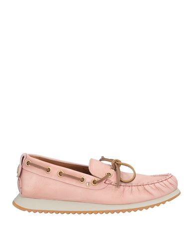Voile Blanche Woman Loafers Pink Size 6 Leather In Pink