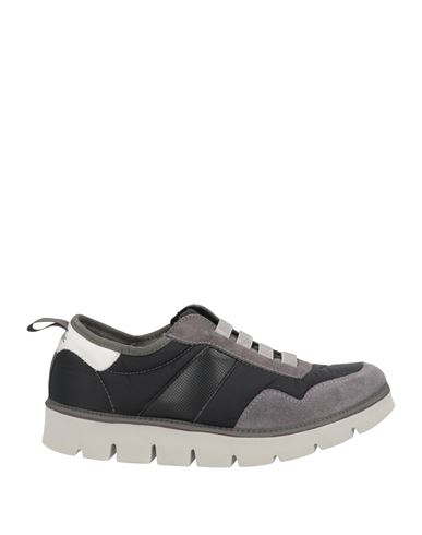 Pànchic Panchic Woman Sneakers Black Size 7 Leather, Textile Fibers In Multi