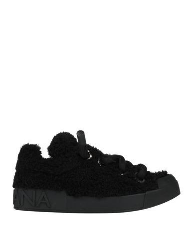 Dolce & Gabbana Woman Sneakers Black Size 7 Textile Fibers