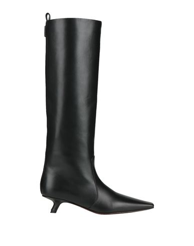 Brunello Cucinelli Woman Boot Black Size 8 Leather, Brass