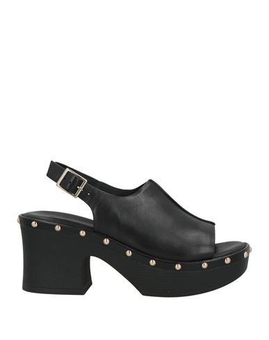 Tamaris Woman Mules & Clogs Black Size 10 Leather In Black