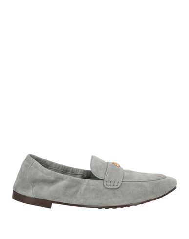 Tory Burch Woman Loafers Slate Blue Size 6.5 Leather
