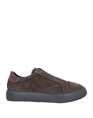 Pànchic Panchic Man Sneakers Charcoal Size 10 Leather In Gray
