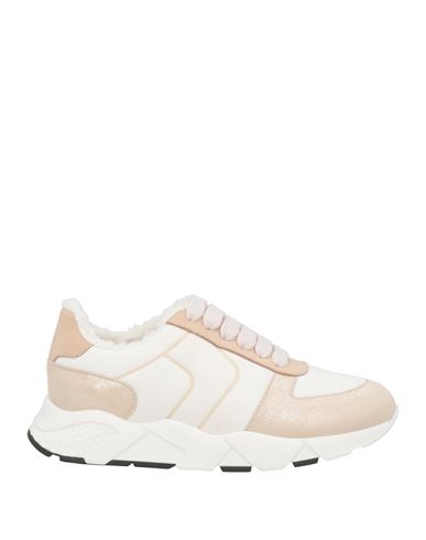 Peserico Woman Sneakers White Size 7 Leather, Textile Fibers In White