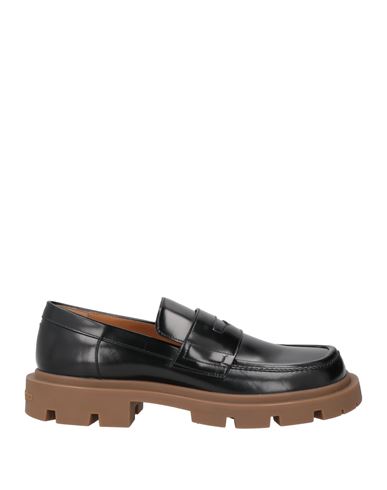 Maison Margiela Man Loafers Black Size 8 Leather In Black