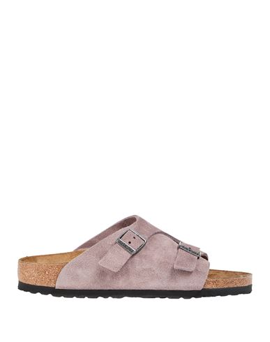 Birkenstock Woman Sandals Taupe Size 7 Leather In Black