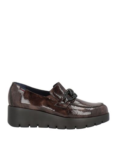 Callaghan Woman Loafers Dark Brown Size 10 Leather