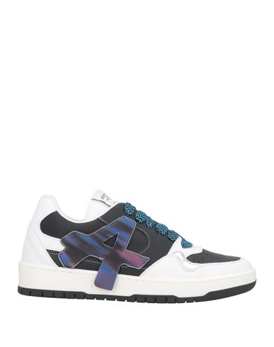 Asensyo Man Sneakers White Size 8 Leather In White