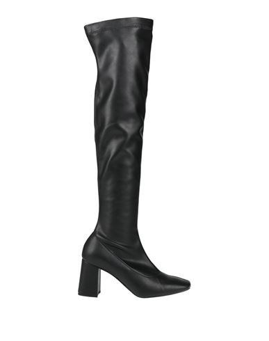 Paolo Mattei Woman Boot Black Size 7 Textile Fibers