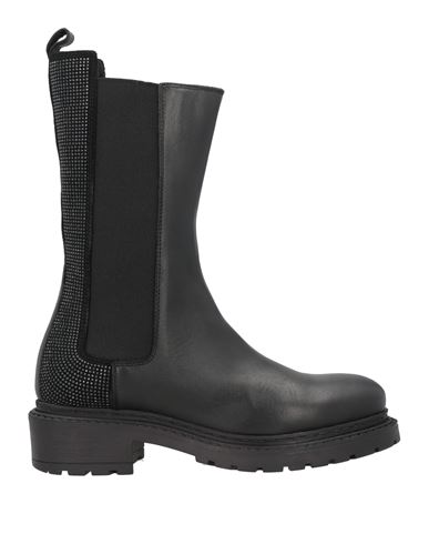 Metisse Woman Boot Black Size 8 Calfskin In Black
