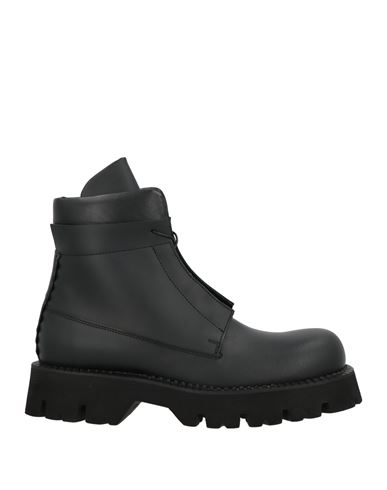 The Antipode Man Ankle Boots Black Size 9 Leather In Black
