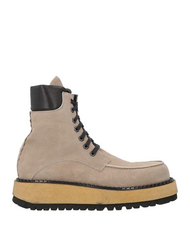 The Antipode Man Ankle Boots Light Grey Size 9 Leather In Gray