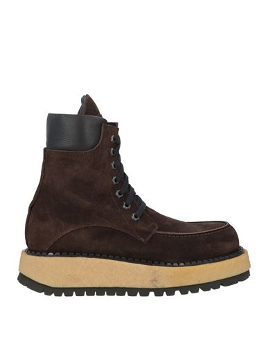 The Antipode Man Ankle Boots Chocolate Brown Size 9 Leather In Brown