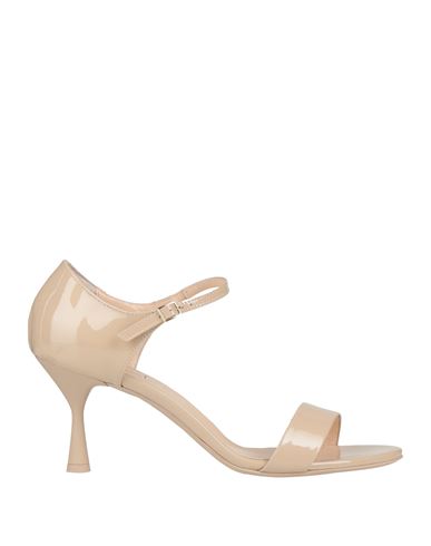 Agl Attilio Giusti Leombruni Agl Woman Sandals Beige Size 8 Leather In Sand